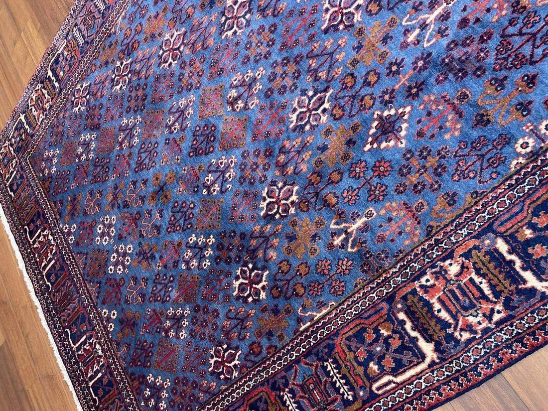 Handmade Bakhtiari Carpet — 294 × 220 cm detail 3
