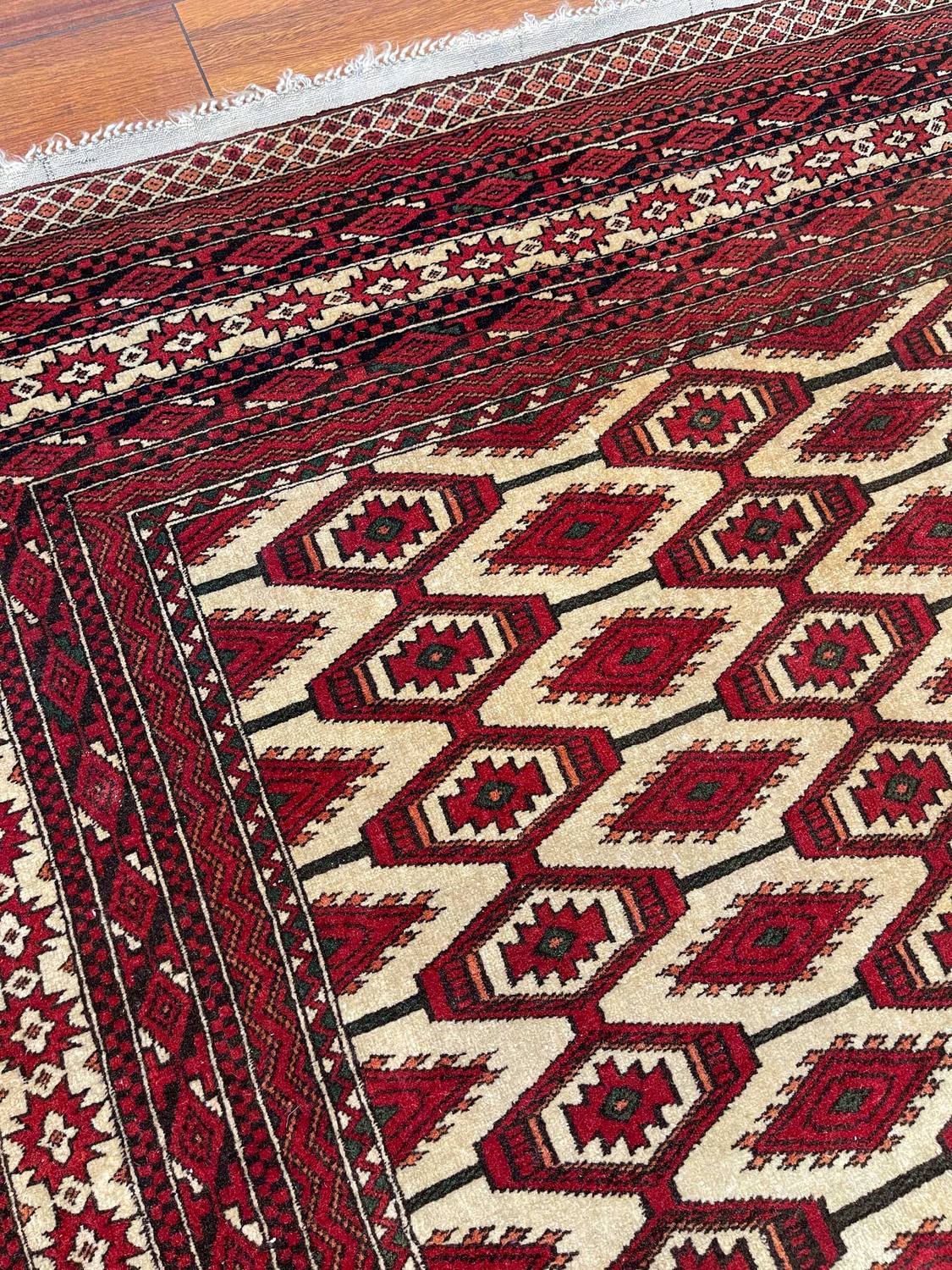Balinca Baluch Tribal Handmade Rug detail 2