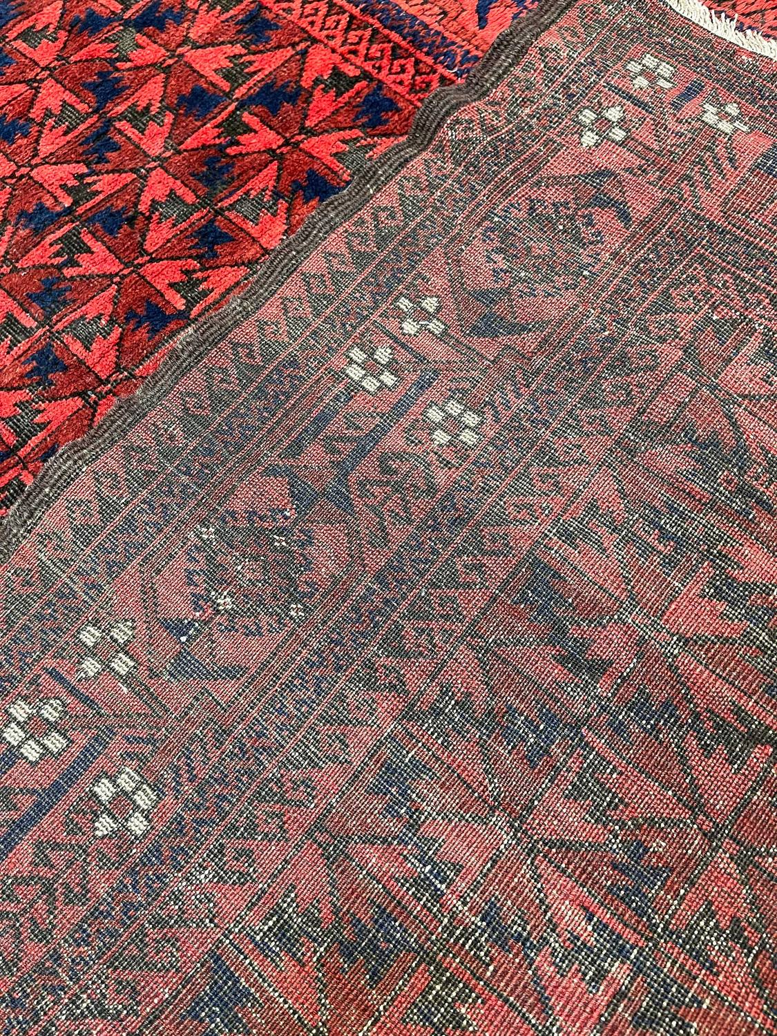 Balsca Baluch Tribal Handmade Rug detail 4