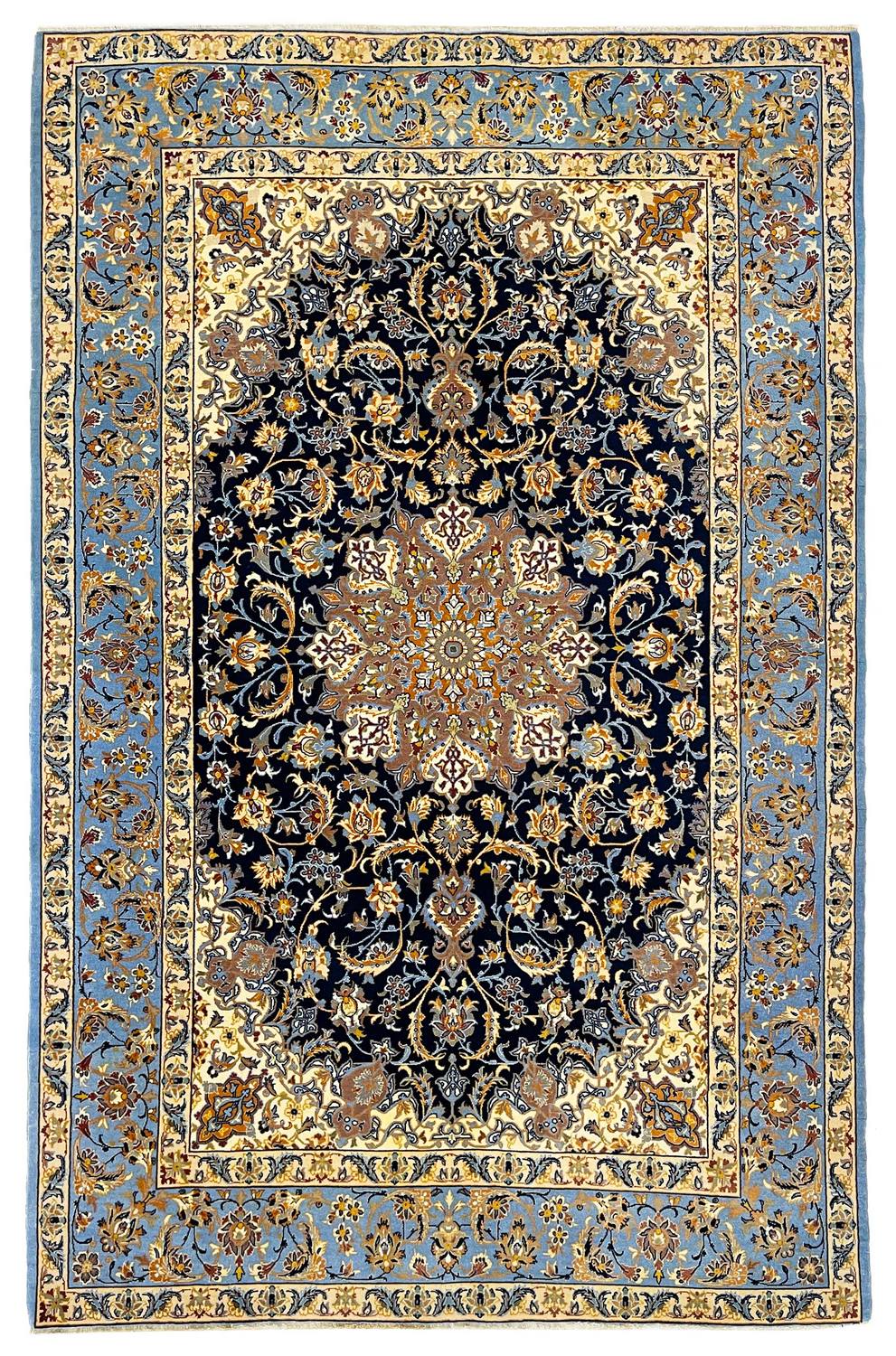 Bluya Isfahan Handmade Rug