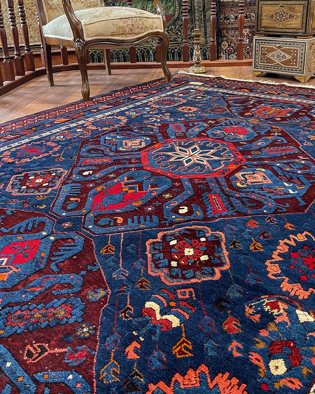 Zeyra Caucasian Handmade Rug