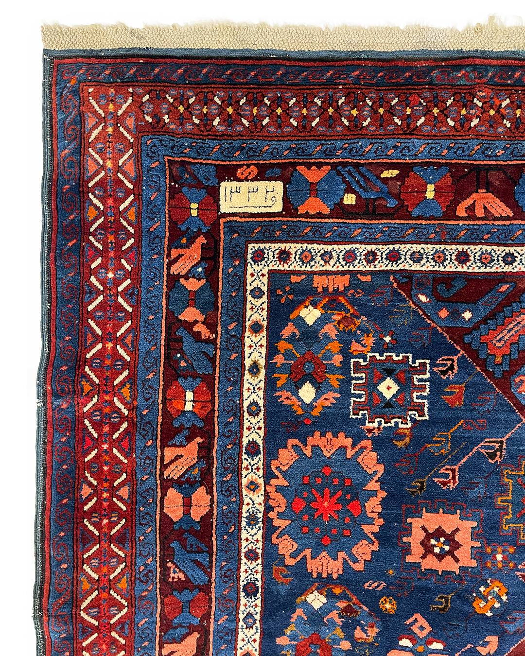 Zeyra Caucasian Handmade Rug detail 3